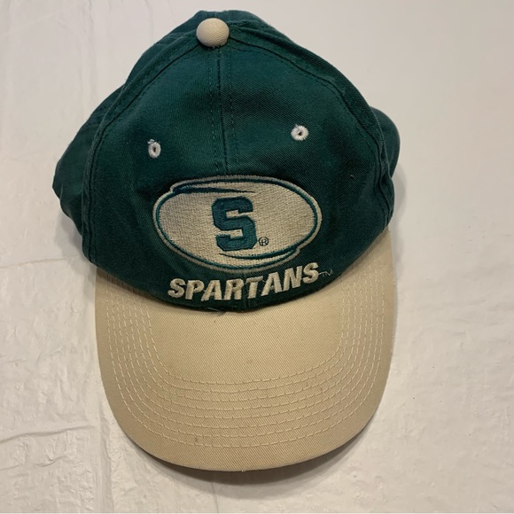 NCAA Michigan State Spartans Vintage YA Adjustable Hat Cap Men’s One Size - Picture 1 of 7